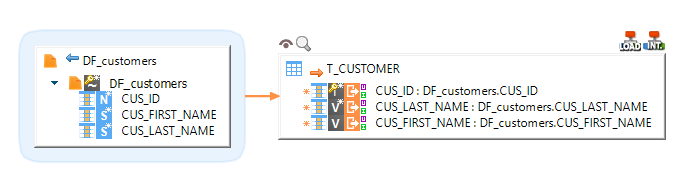 mapping file to vertica