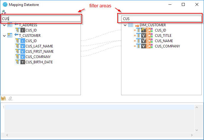 mapper filters