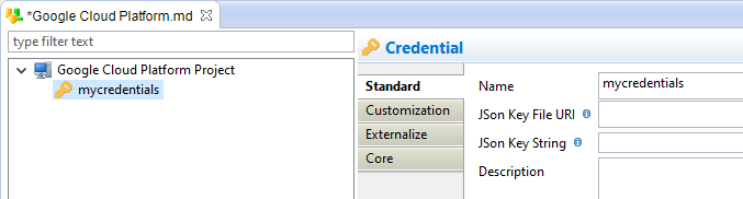 md definition credentials